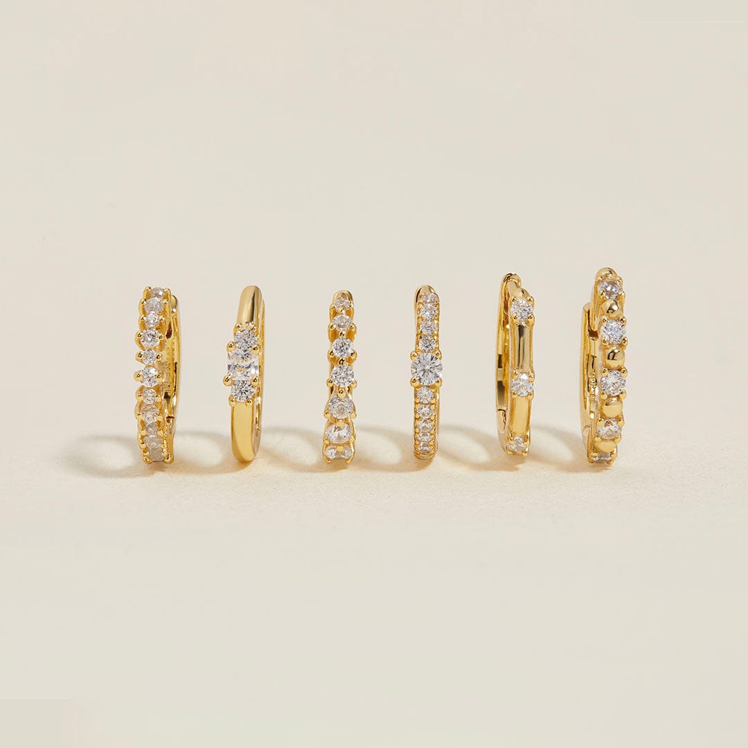 Murphy 6-piece hoop earring set