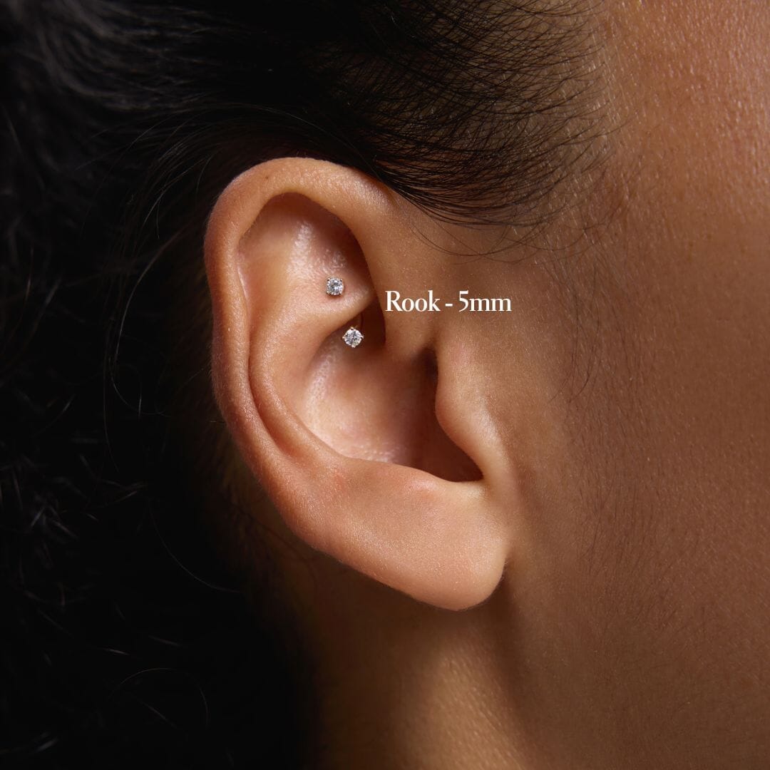 Frankie u hoop diamond piercing