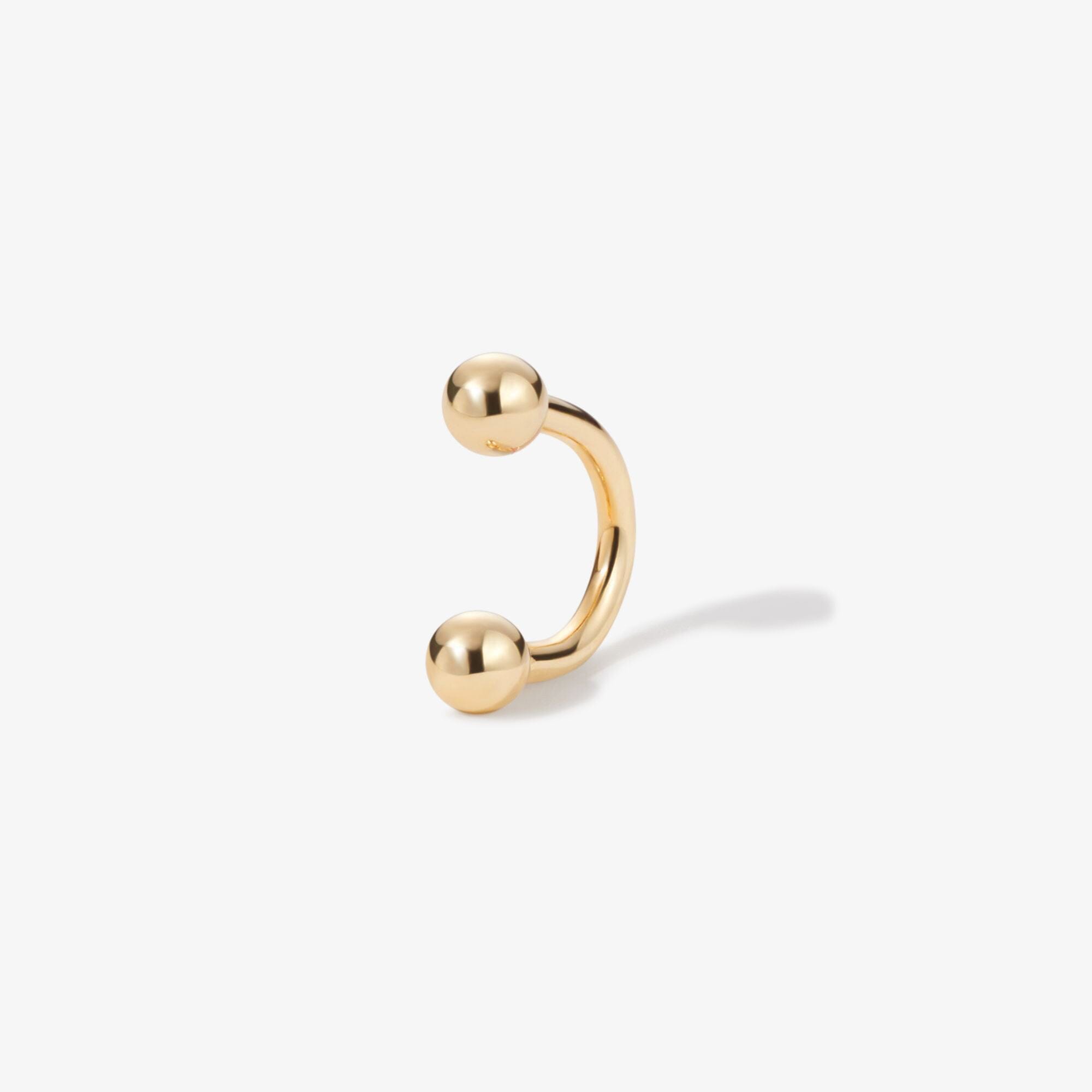 Richards u hoop piercing