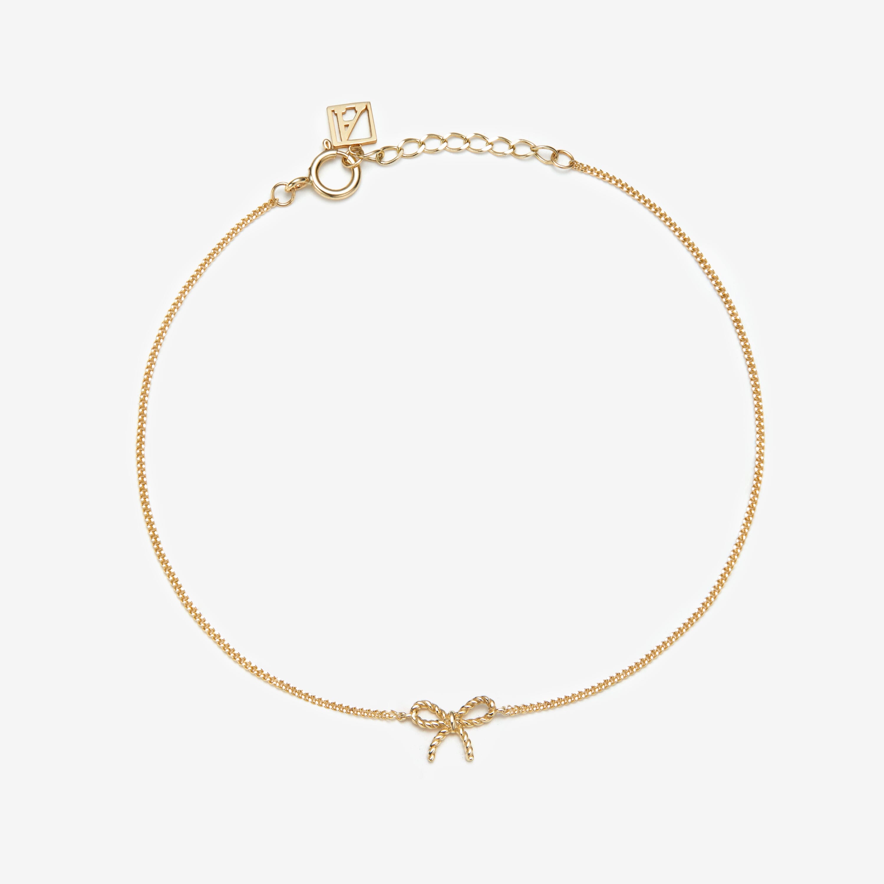 Asher micro bow bracelet