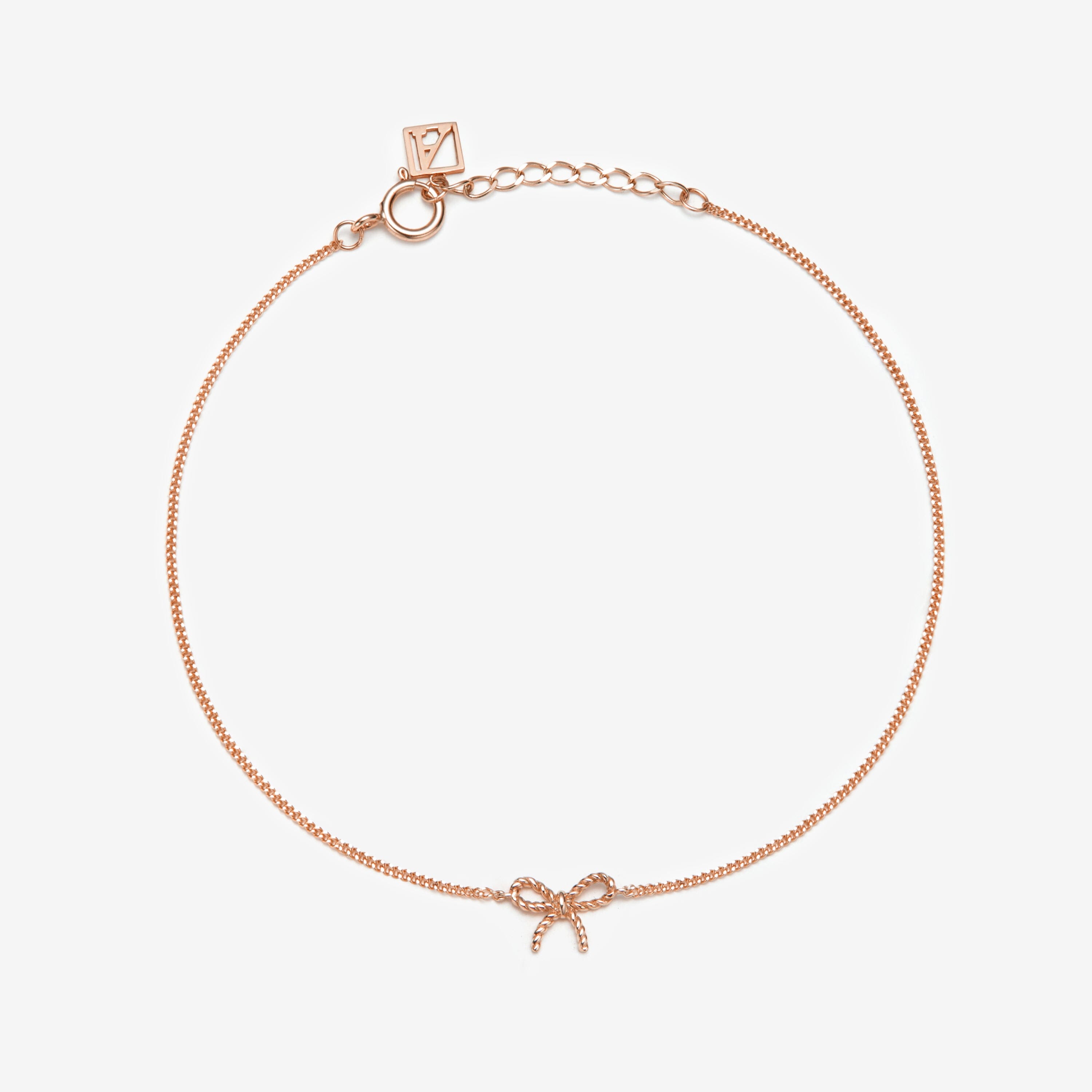 Asher micro bow bracelet