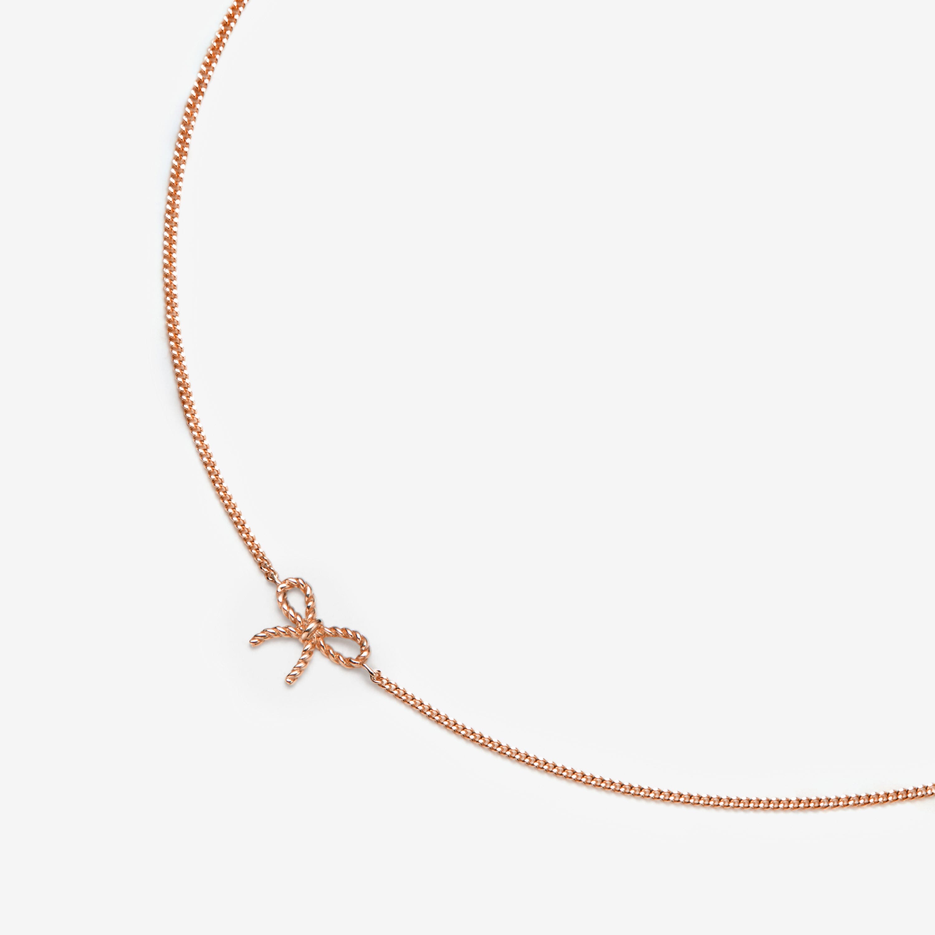 Asher micro bow bracelet