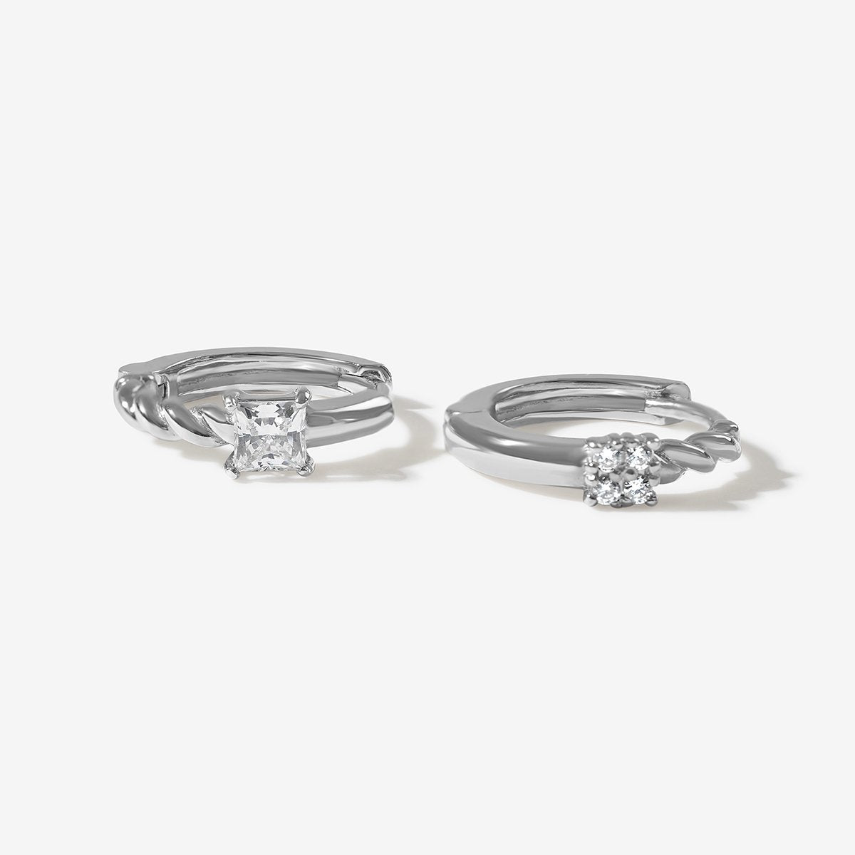 Bernado huggie earrings