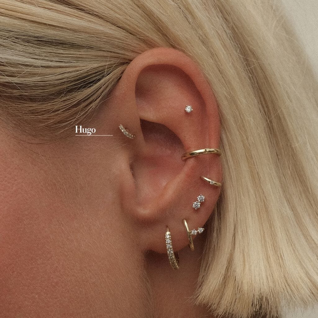 Hugo illusion orbital piercing