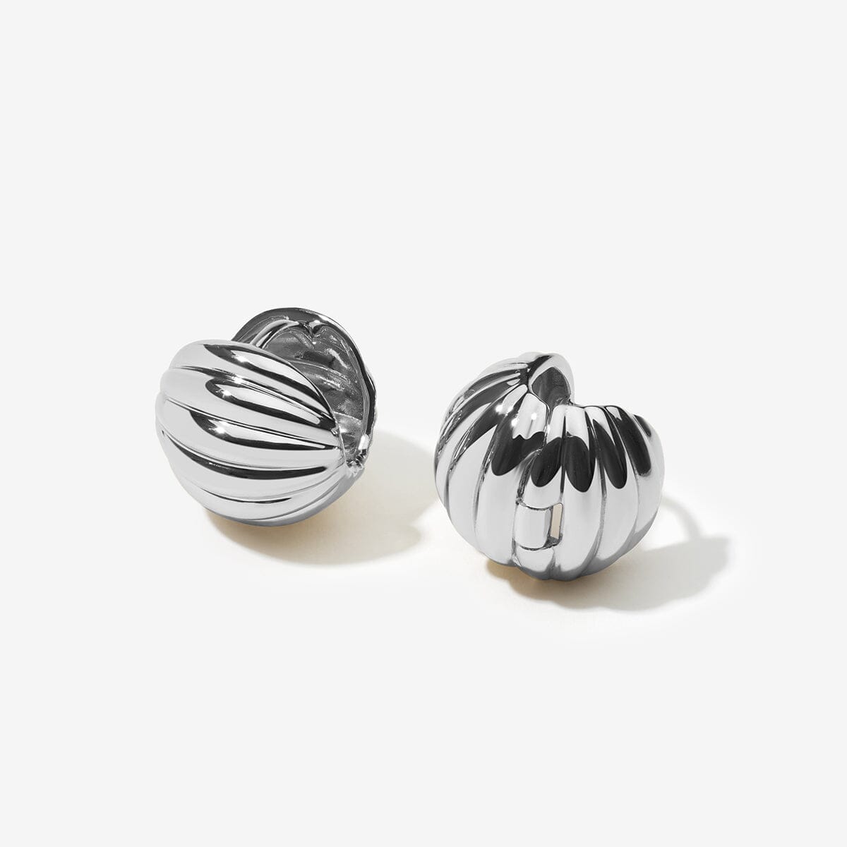 Klaus ball huggie earrings