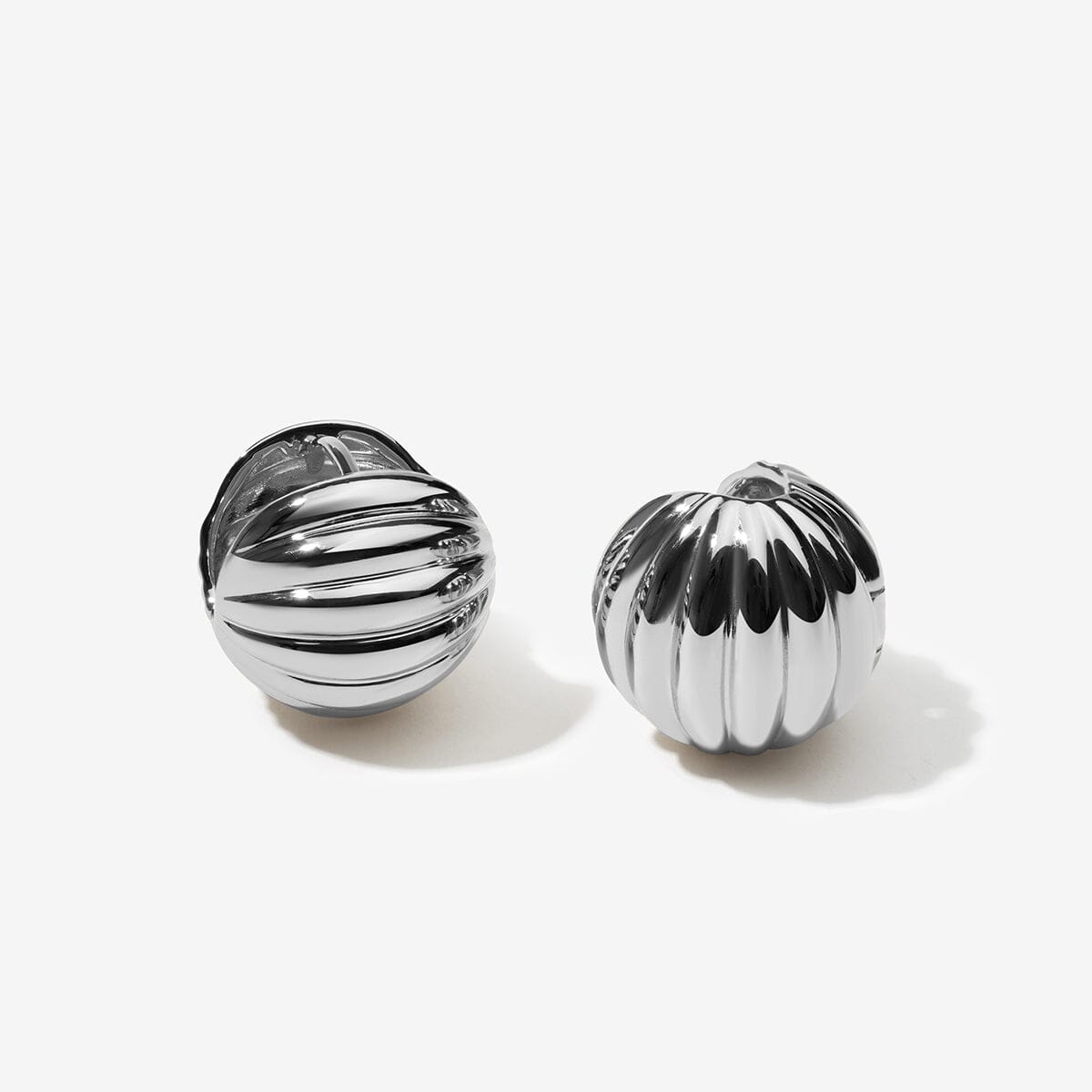 Klaus ball huggie earrings