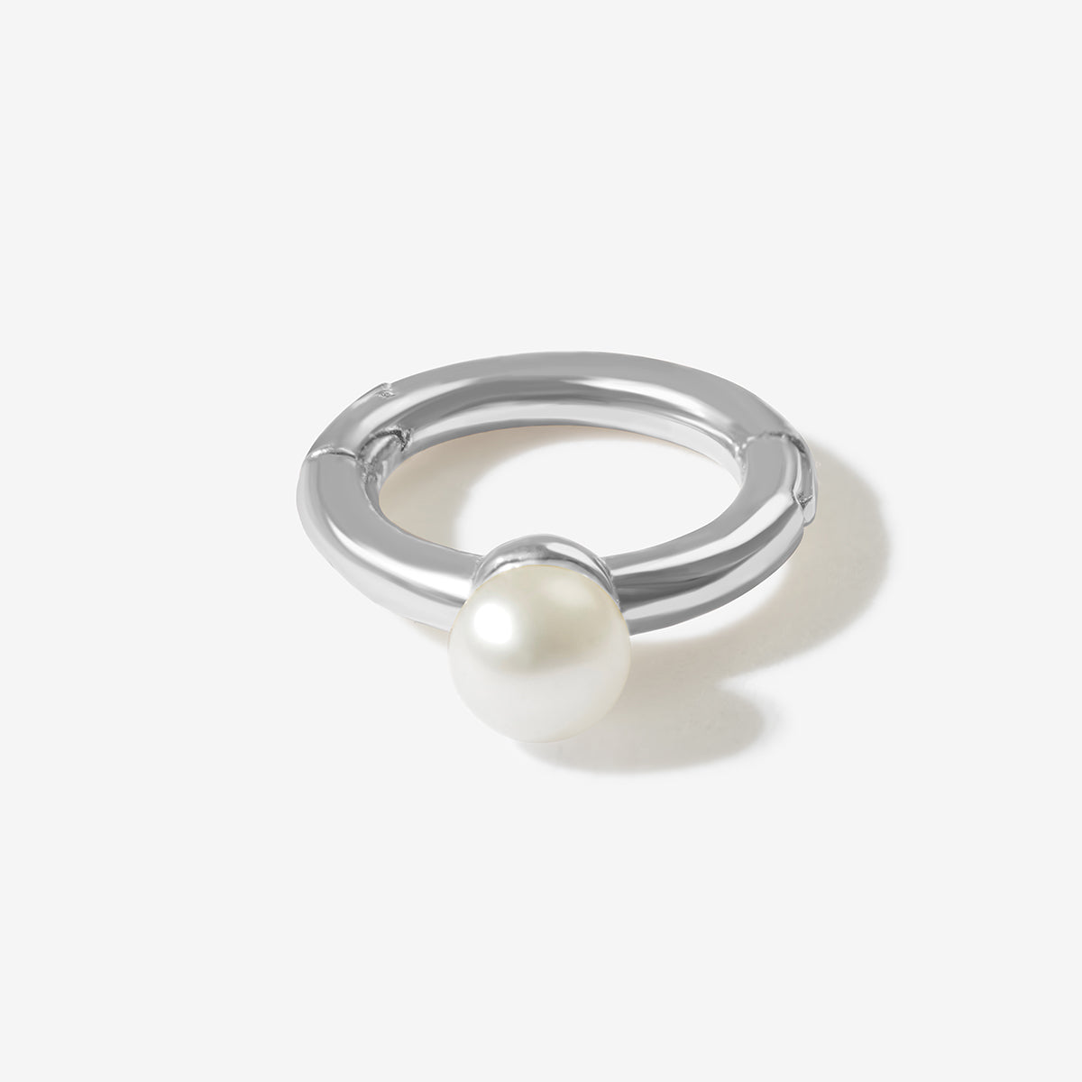 Lono birthstone huggie