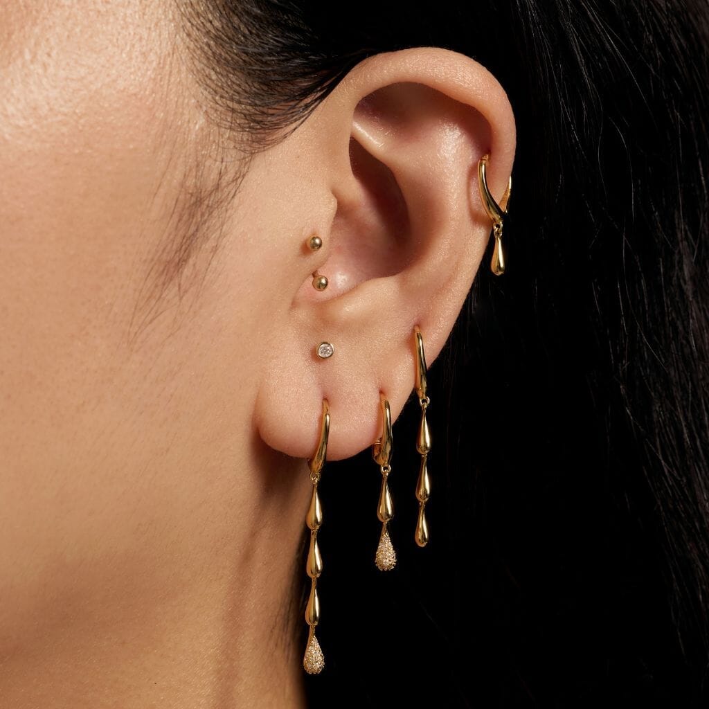 Lynda drip earring set