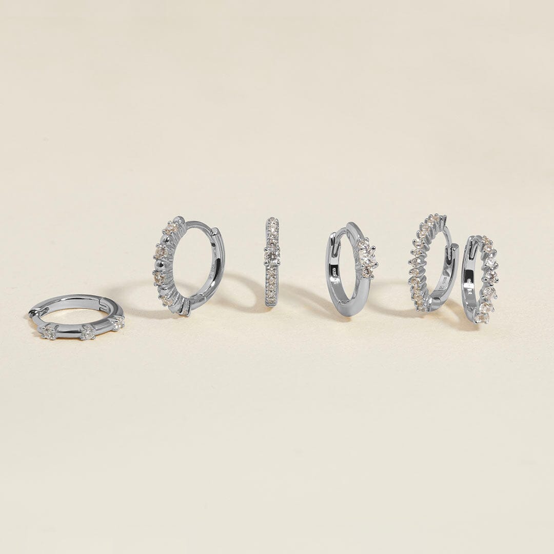 Murphy 6-piece hoop earring set