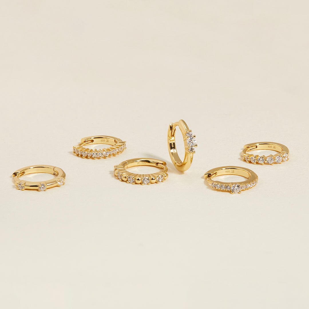 Murphy 6-piece hoop earring set