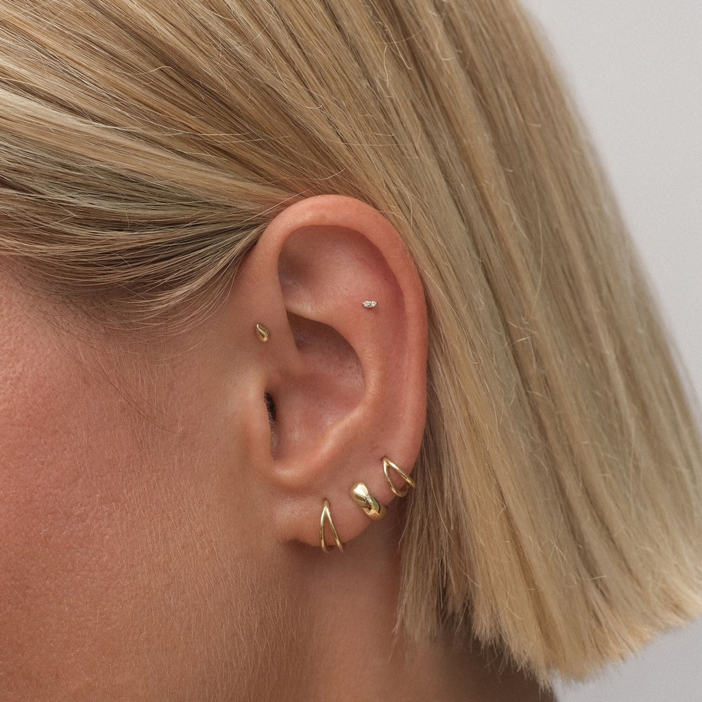 Roma small piercing hoop