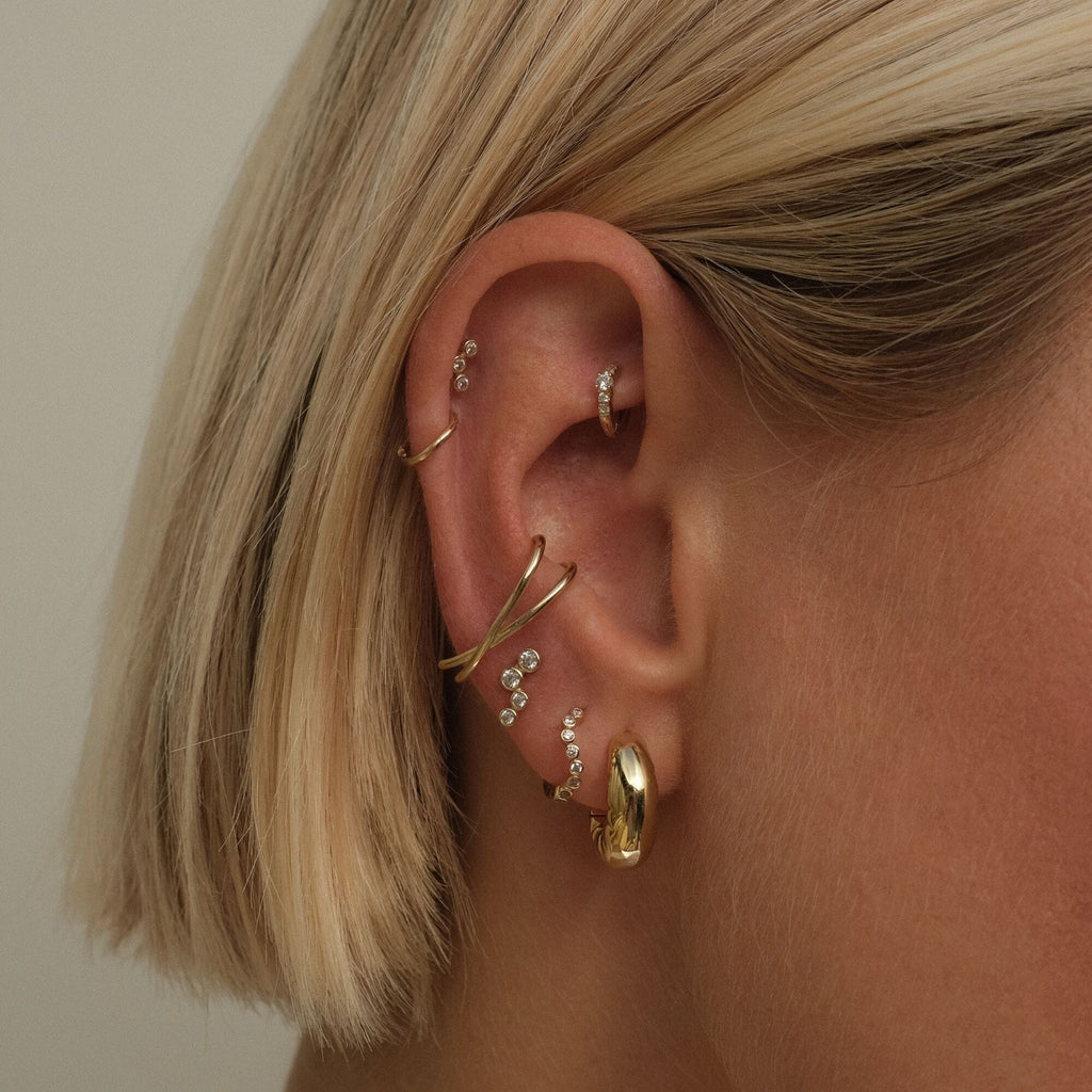 Bruce diamond piercing