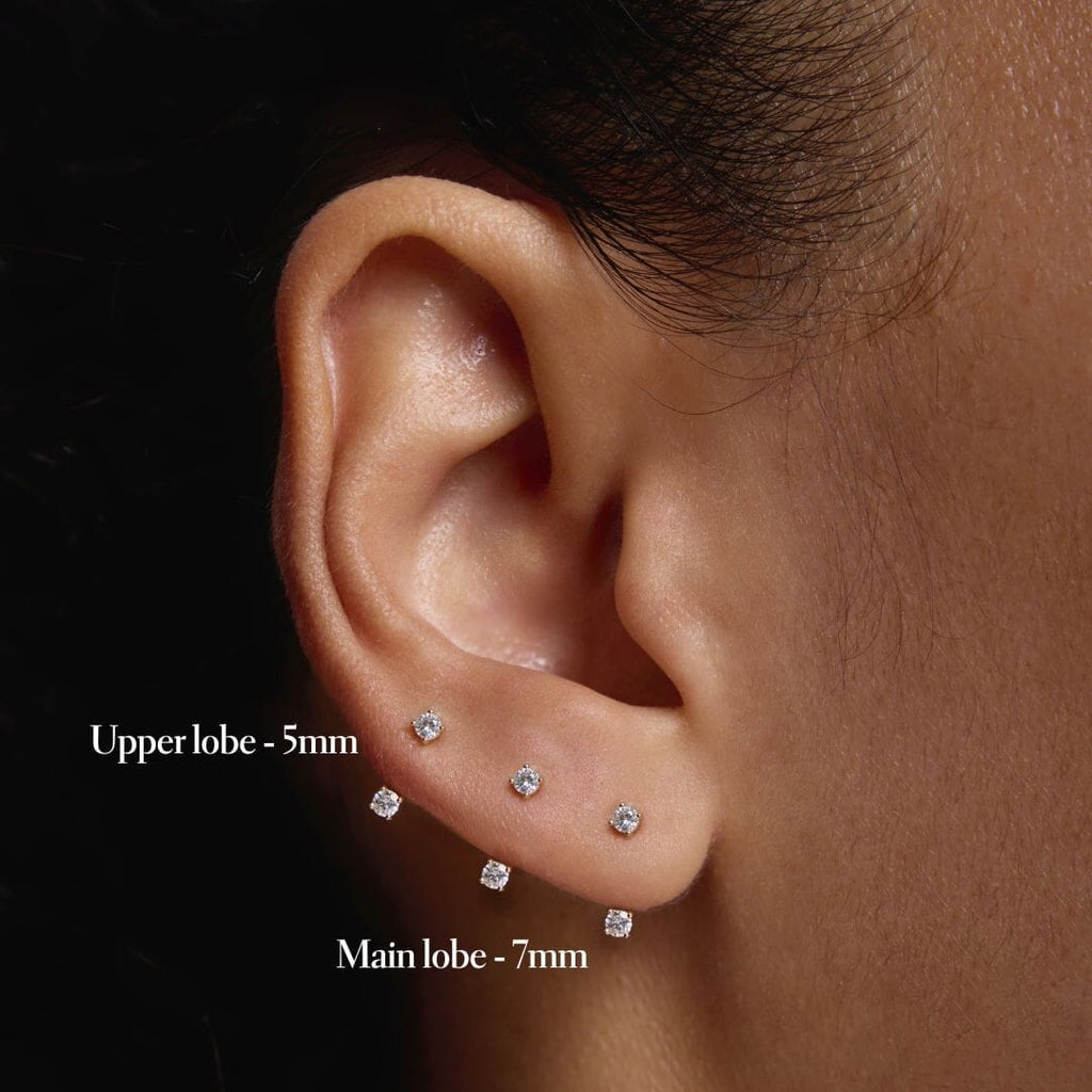 Frankie u hoop diamond piercing