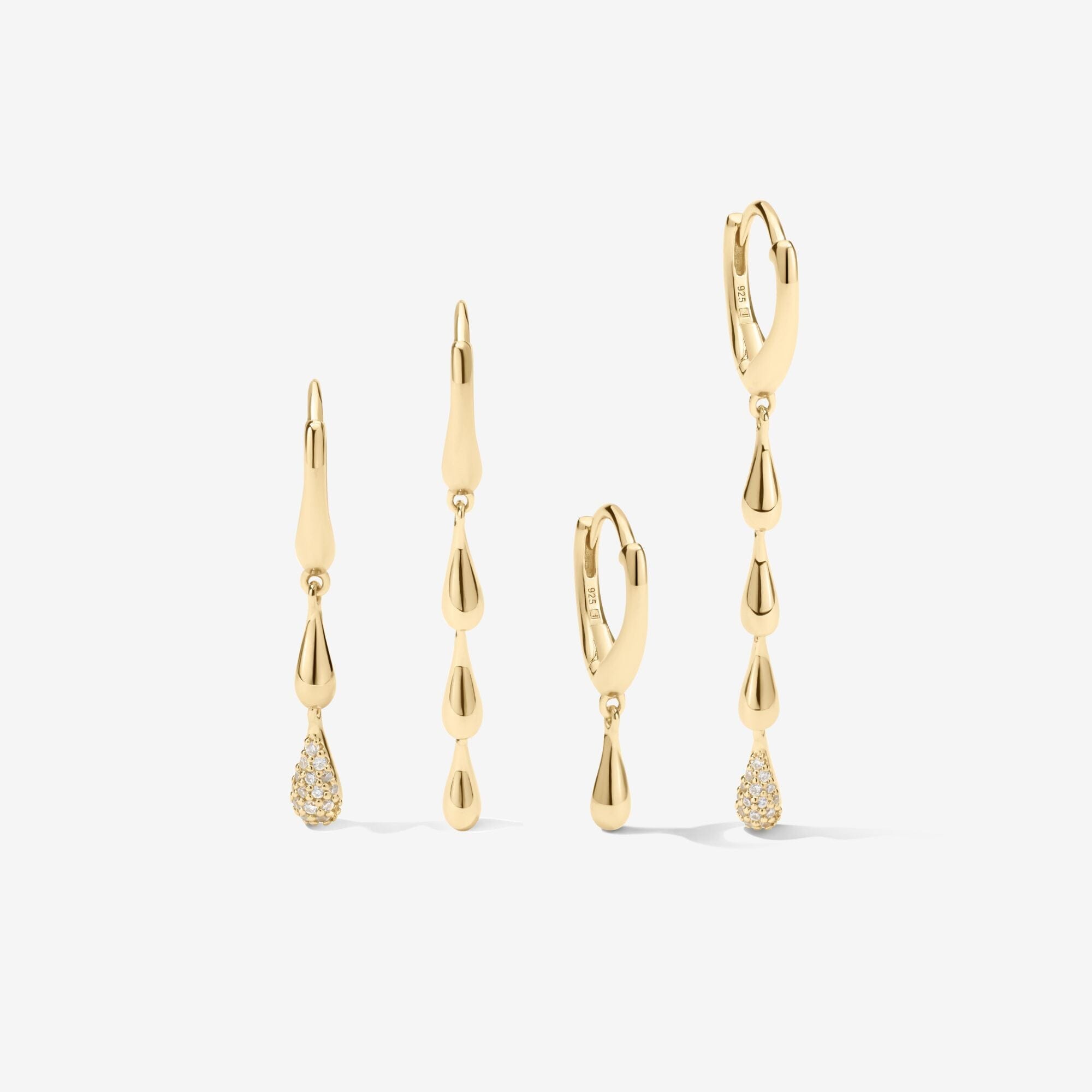 Lynda drip earring set