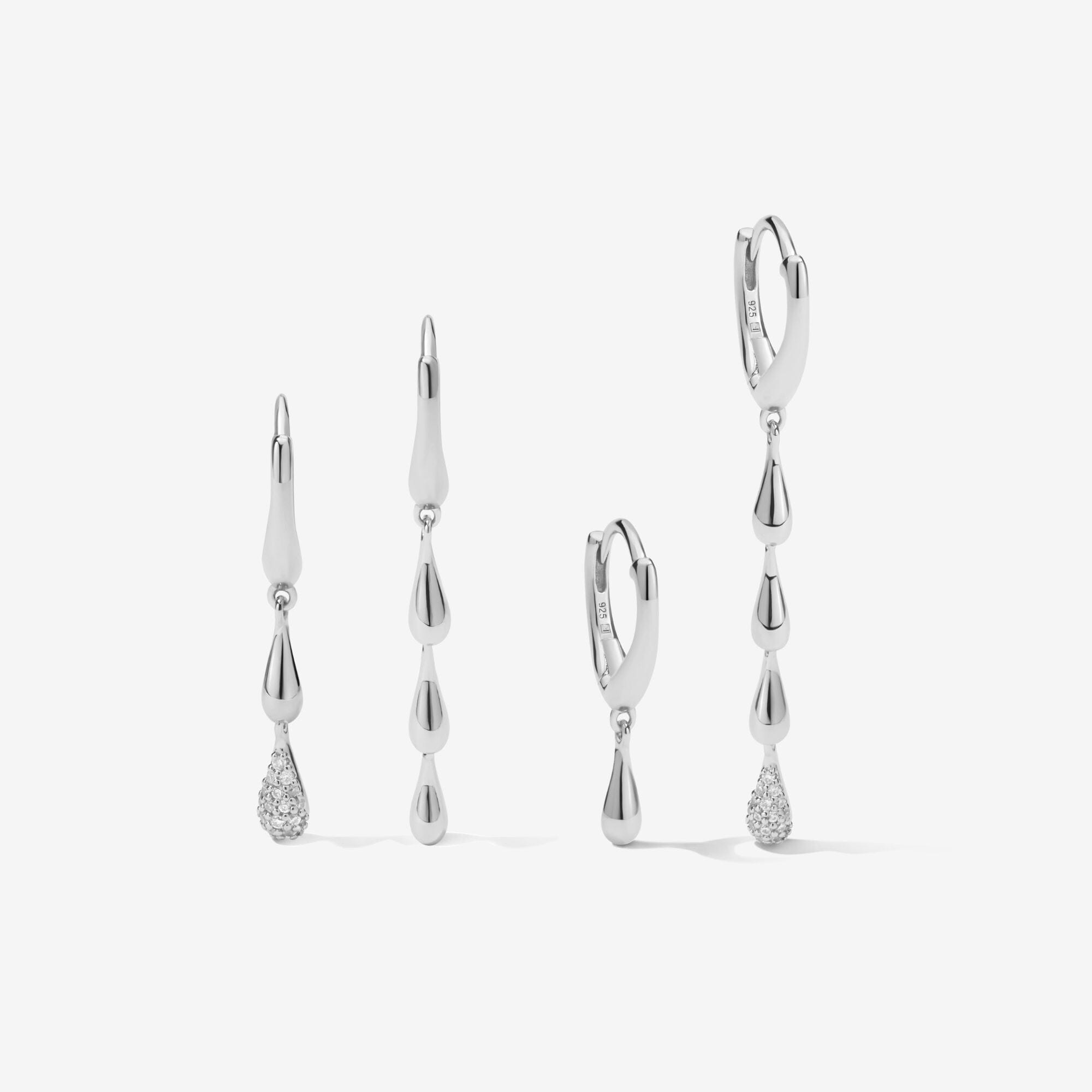 Lynda drip earring set