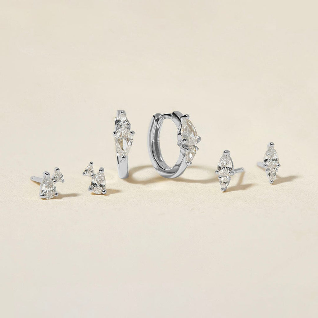 Agie 6-piece earring set
