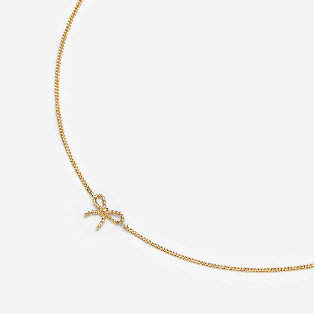 Asher micro bow bracelet