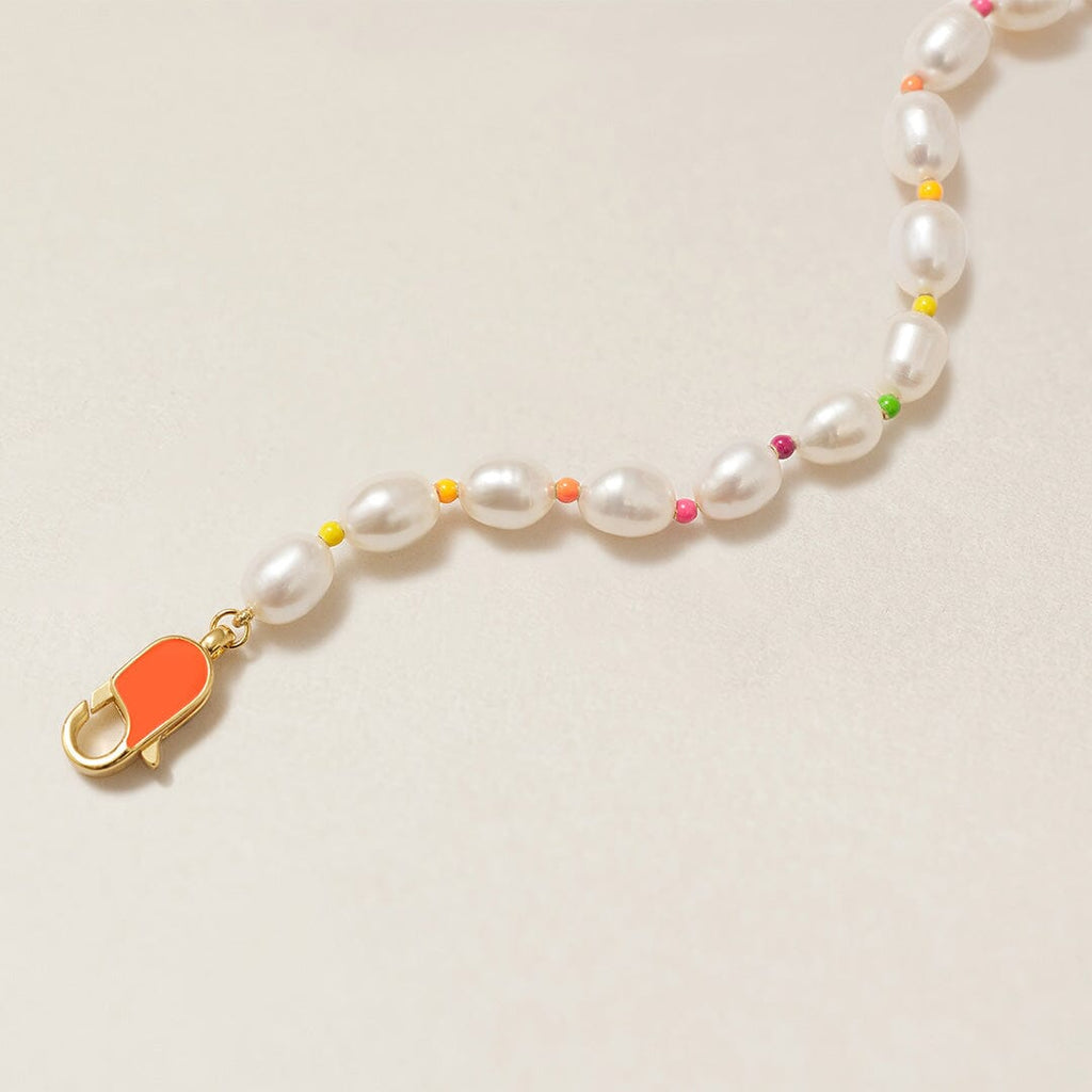 Krist neon pearl bracelet