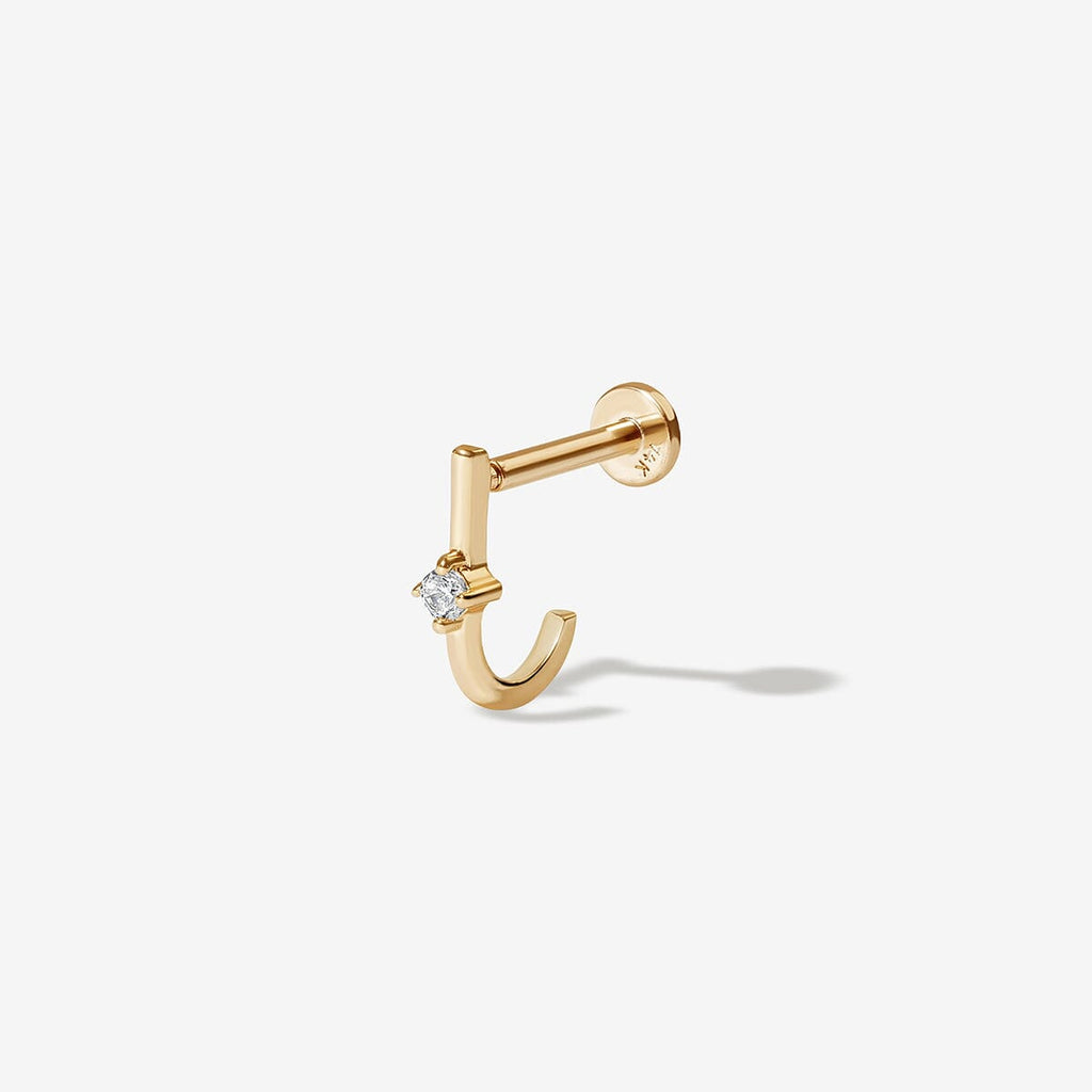 Burke diamond J piercing