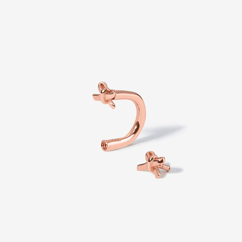 Chamberlain micro bow u hoop piercing