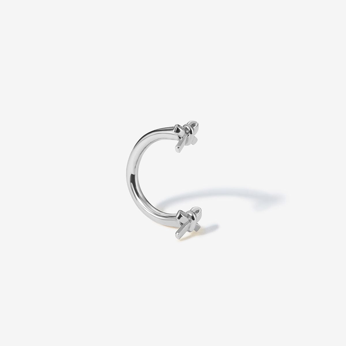 Chamberlain micro bow u hoop piercing