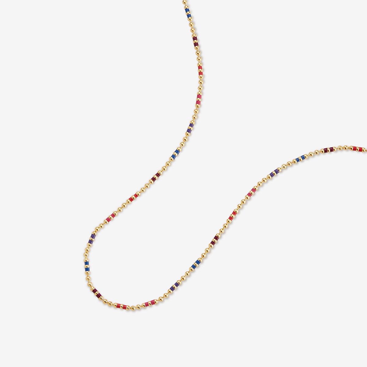 Emin juicy ball chain necklace