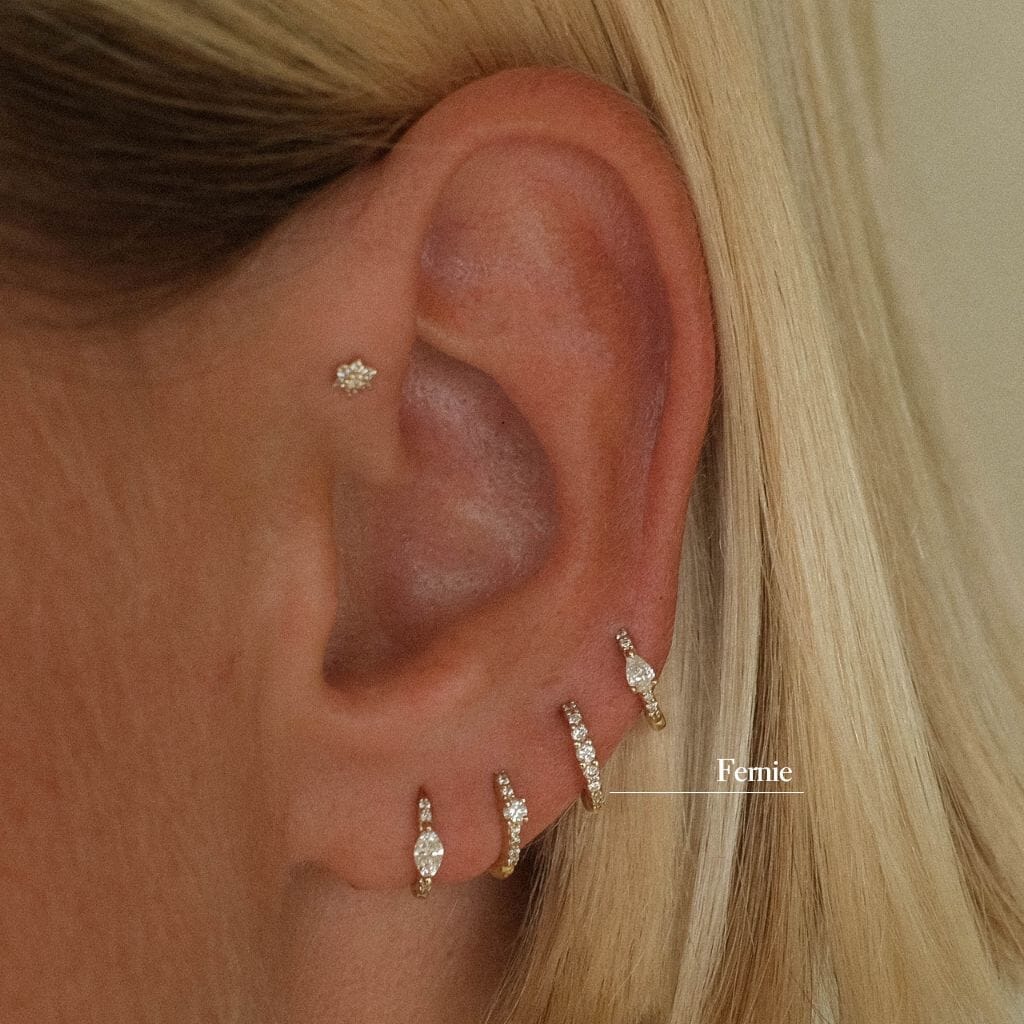 Fernie huggie piercing