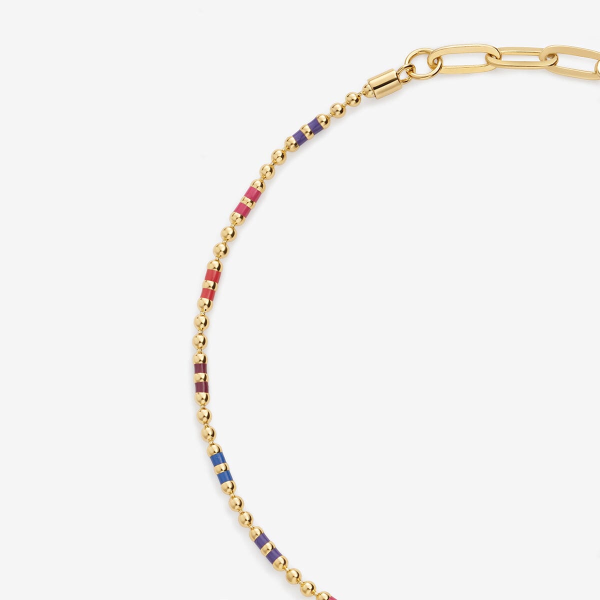 Flavin juicy ball chain bracelet