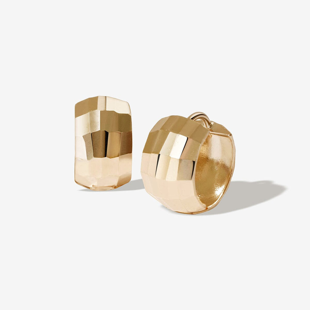 Gus midi disco hoops earrings