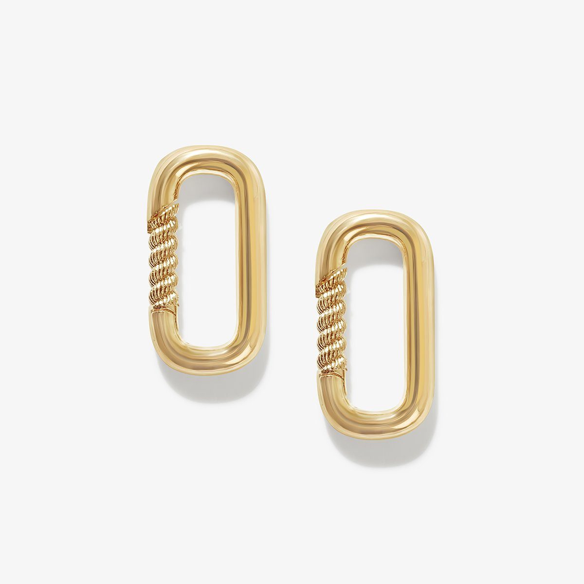 Ian carabiner earrings