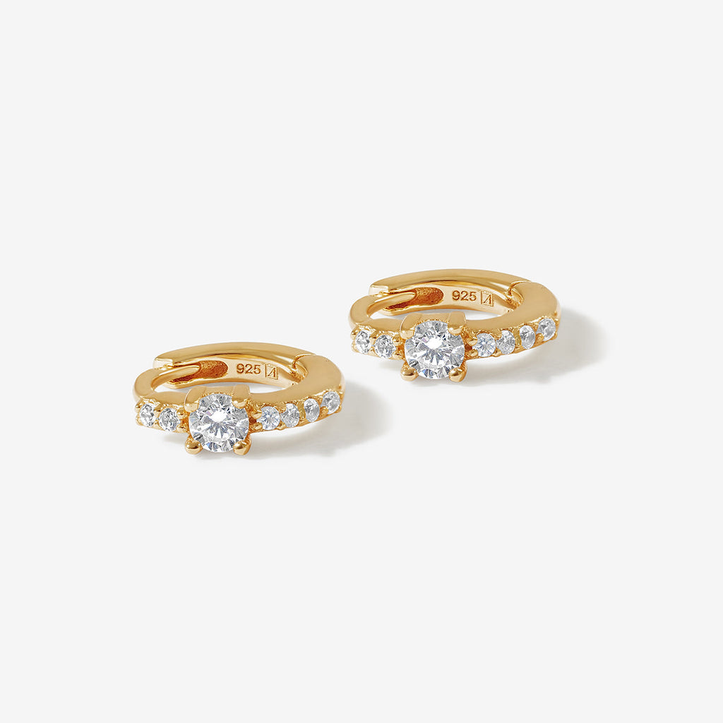Jackson huggie earrings