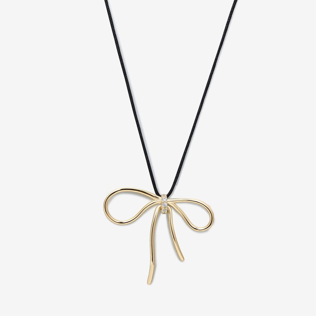 Kirt bow necklace