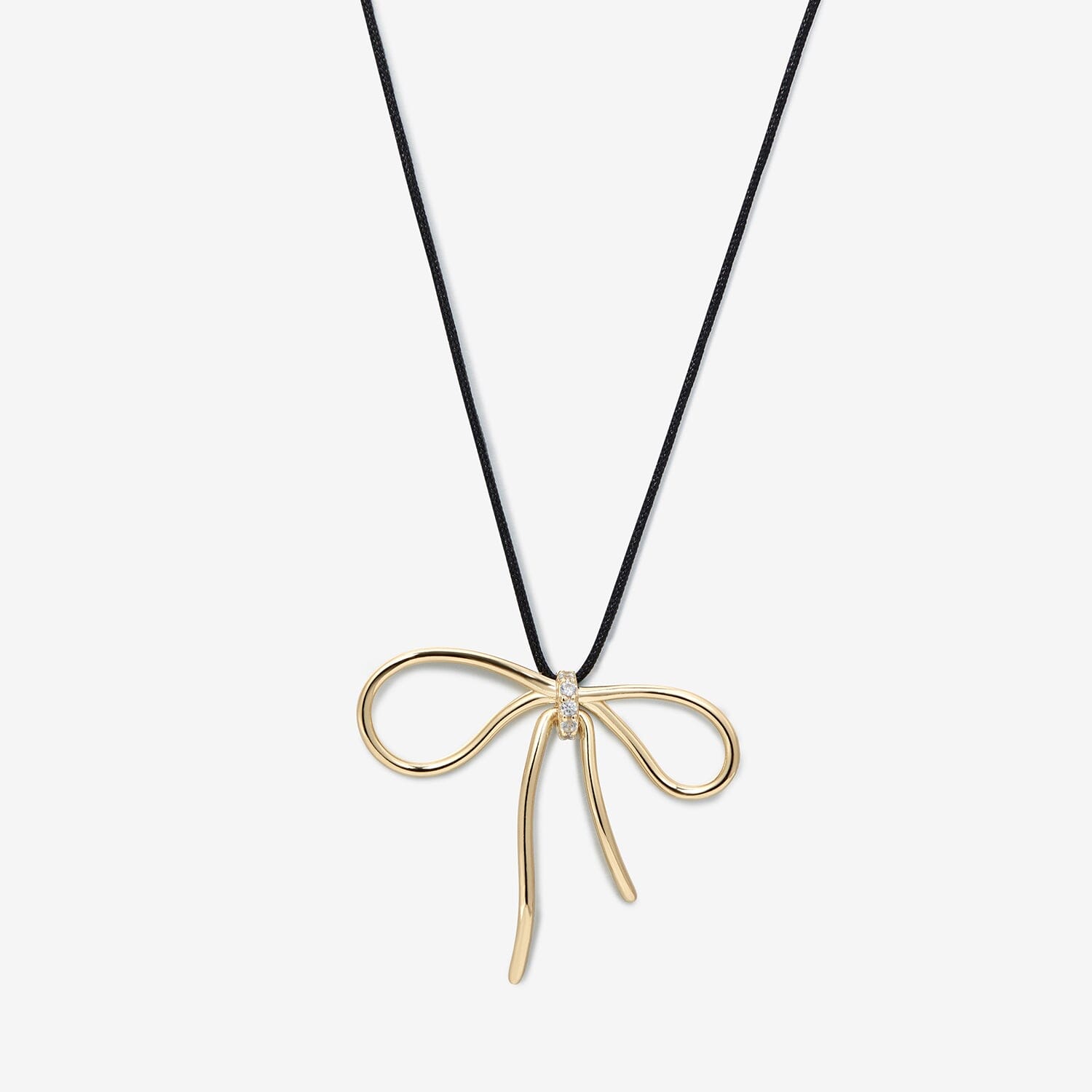 Kirt bow necklace