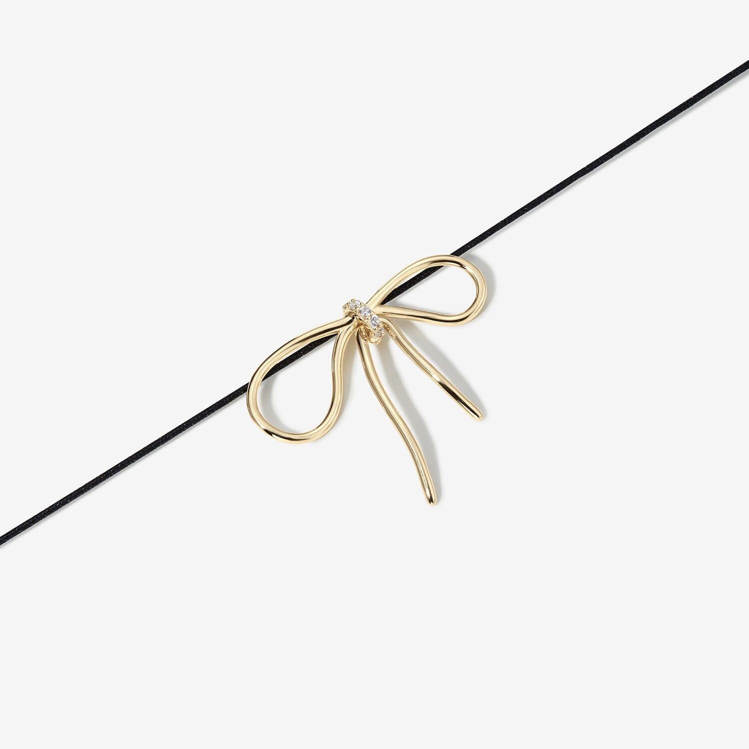 Kirt bow necklace