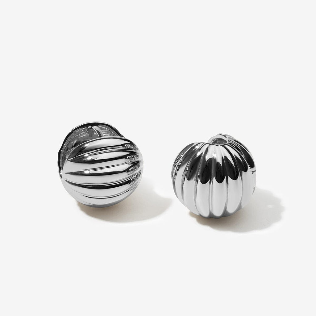 Klaus ball huggie earrings