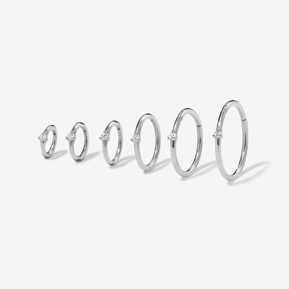 Cloud diamond clicker hoop