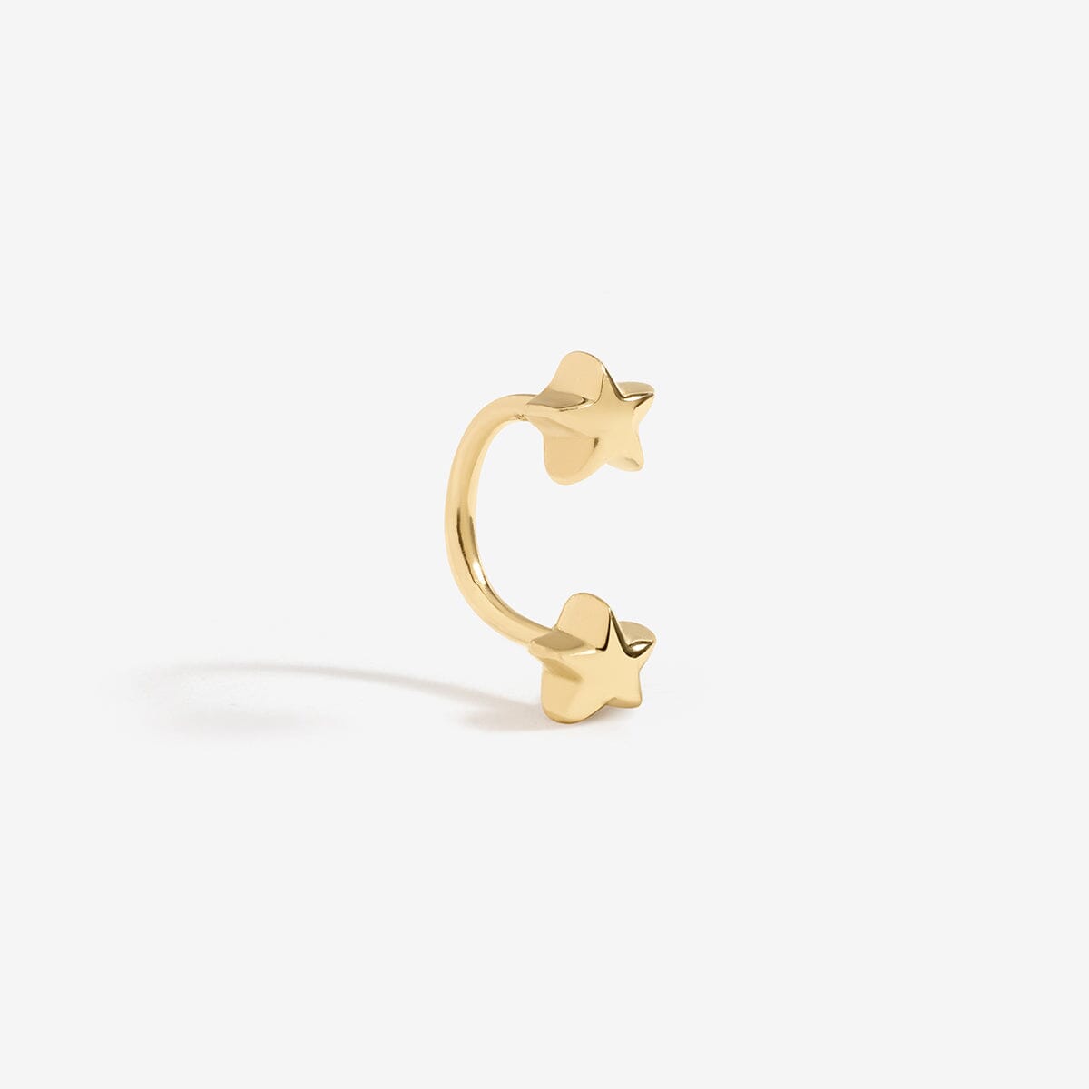 Lincoln star u hoop piercing