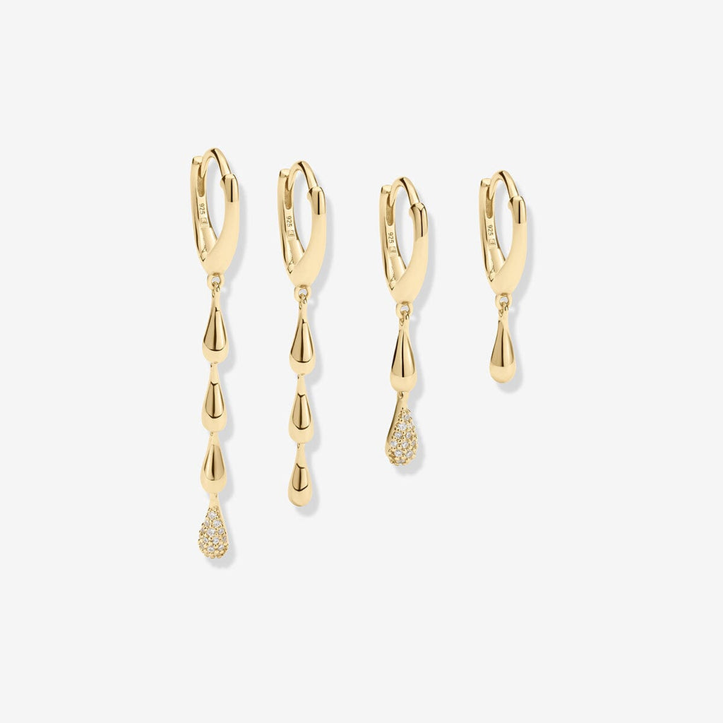 Lynda drip earring set