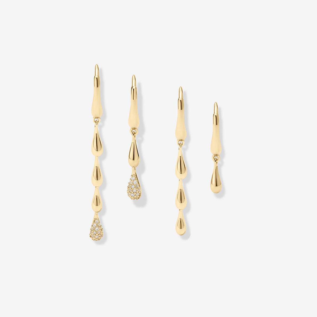Lynda drip earring set