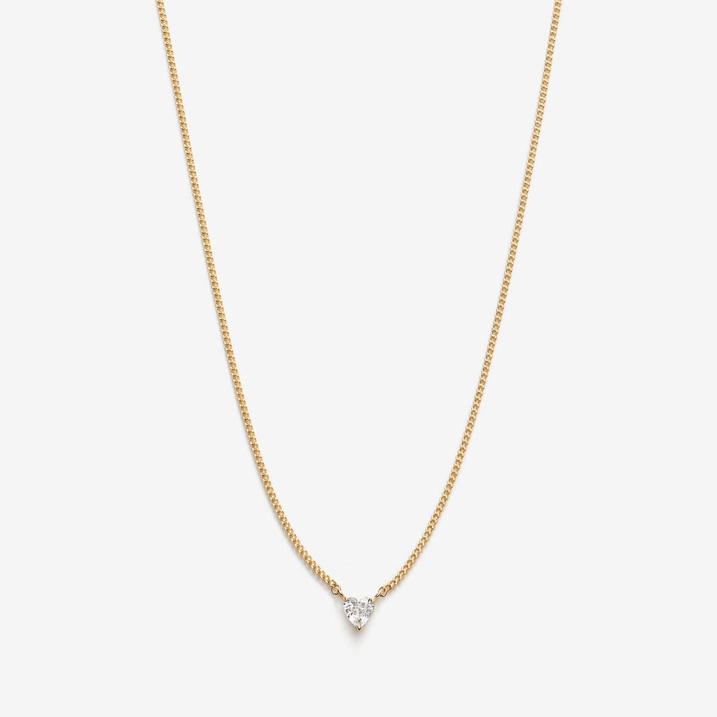 Maddox heart diamond necklace