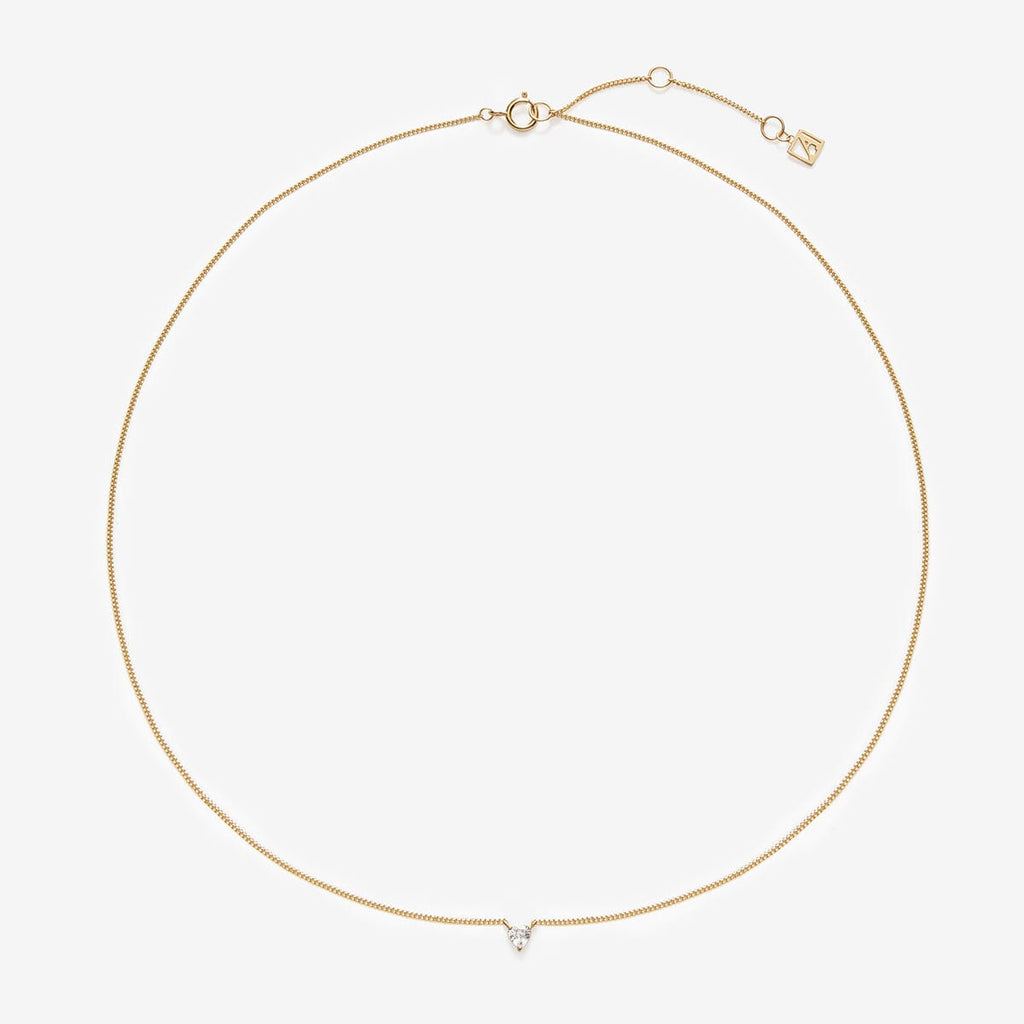 Maddox heart diamond necklace