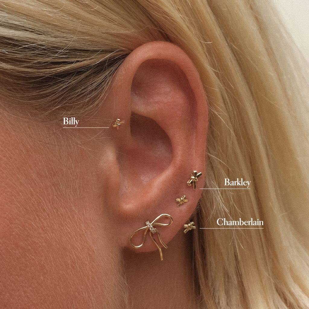 Chamberlain micro bow u hoop piercing