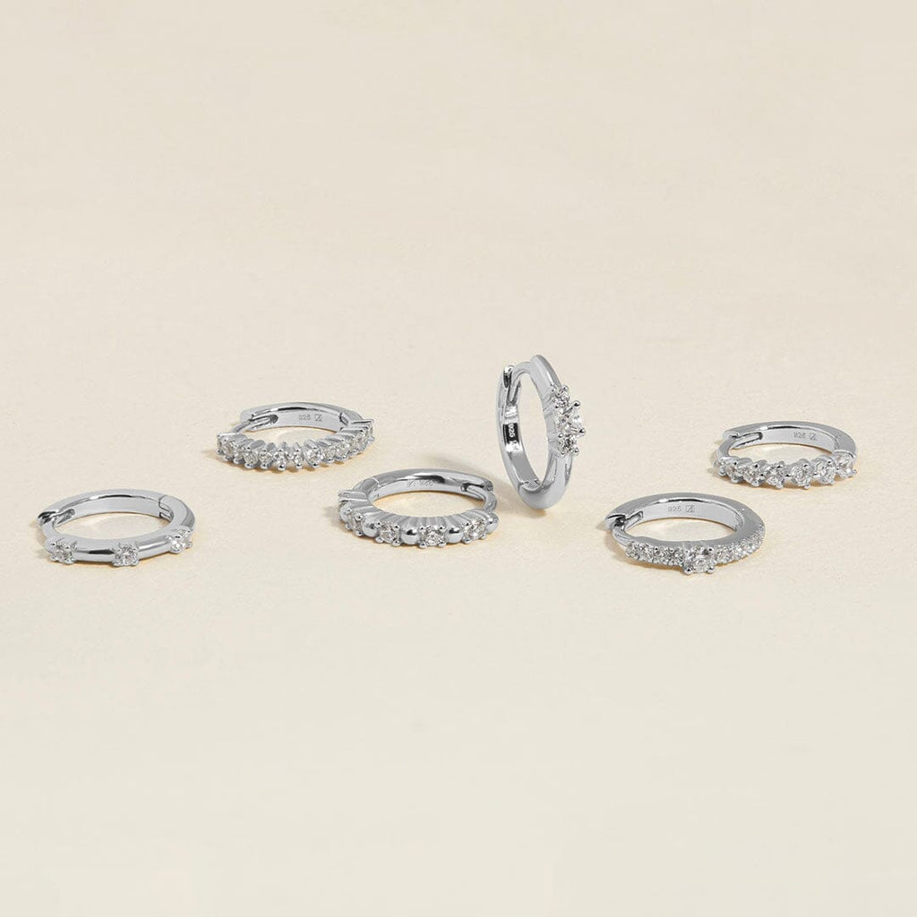 Murphy 6-piece hoop earring set