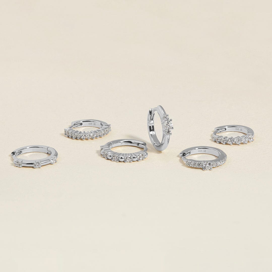 Murphy 6-piece hoop earring set