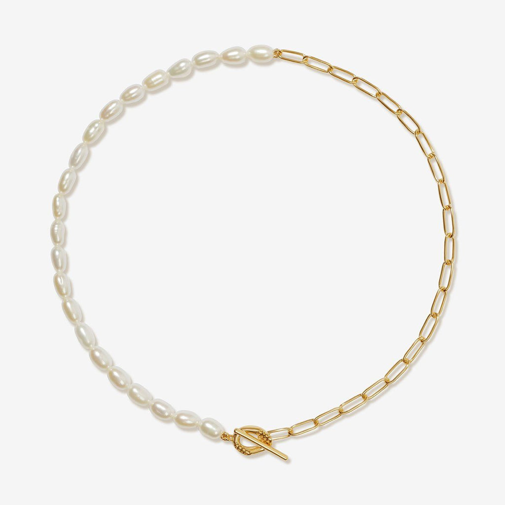 Ricci pearl anklet