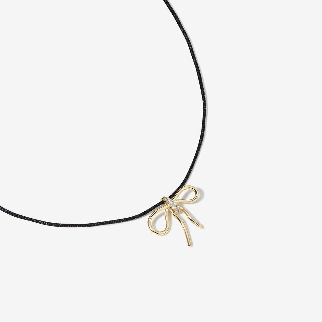 Robert bow necklace