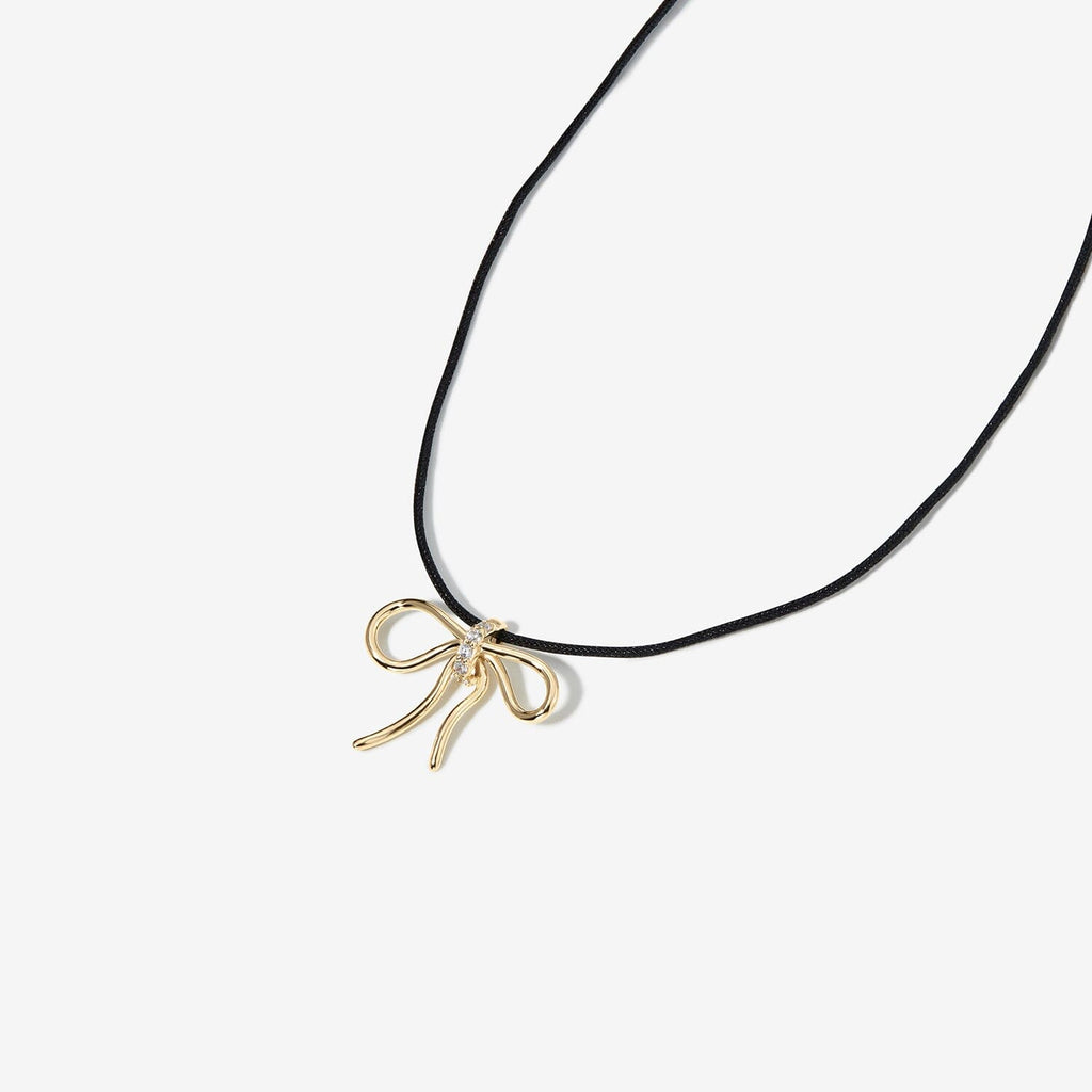 Robert bow necklace