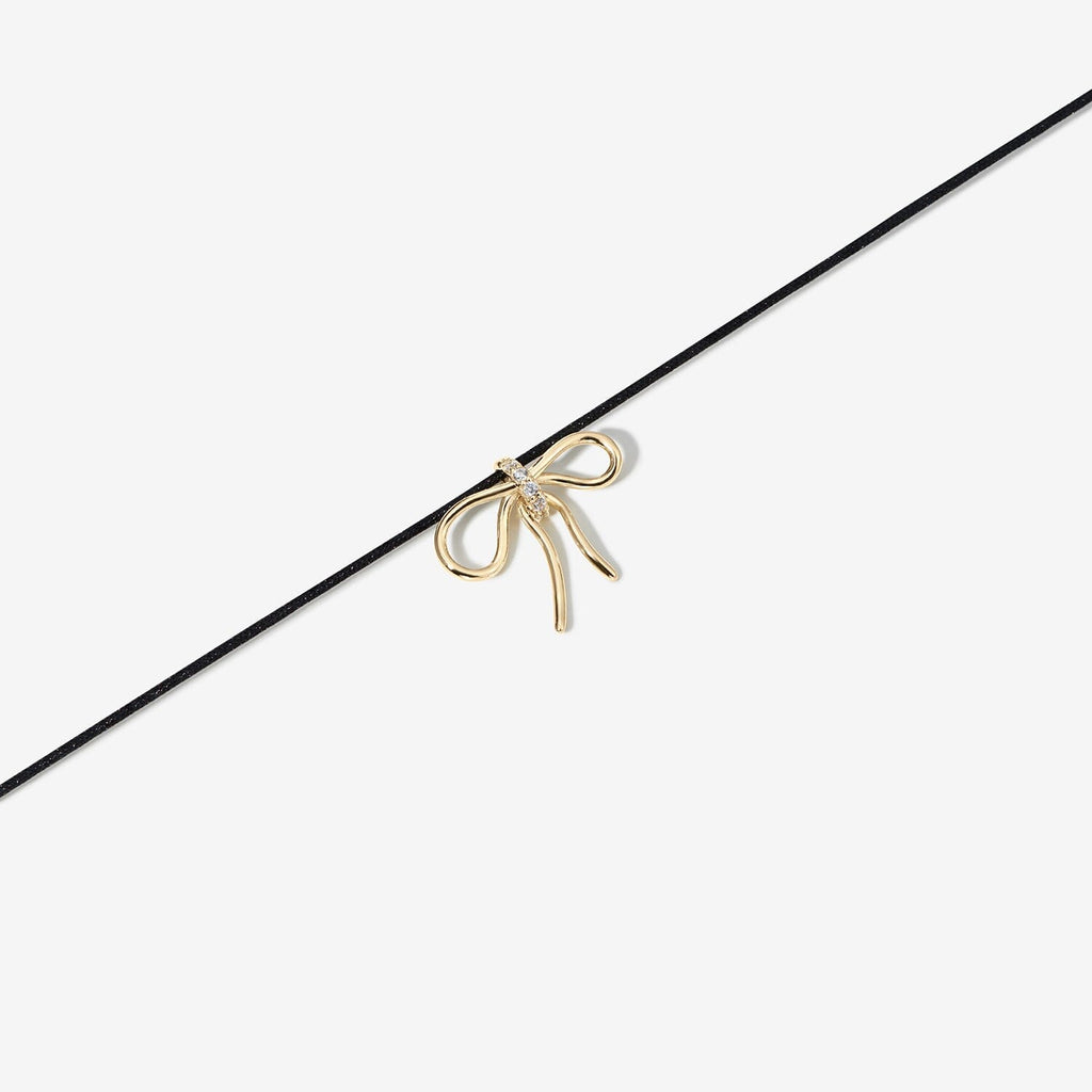 Robert bow necklace