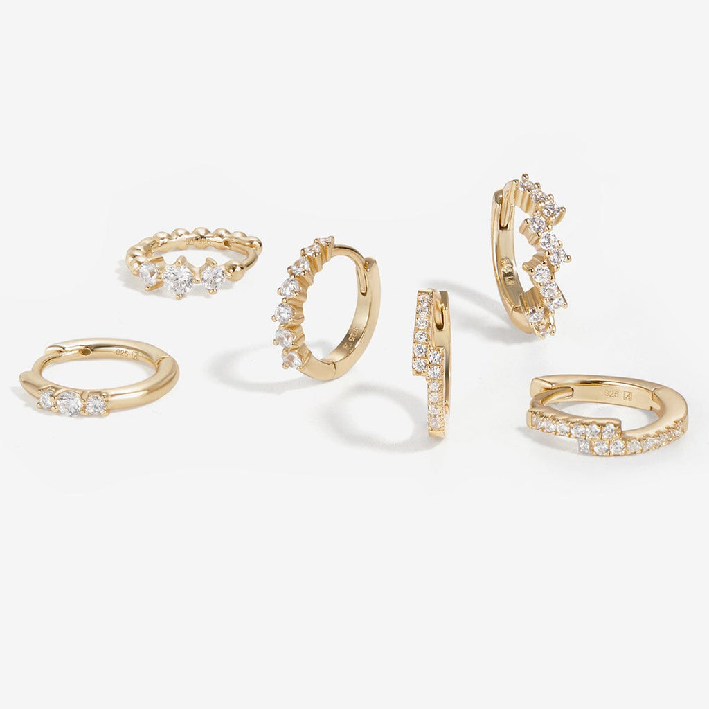 Tate 6-piece earring set