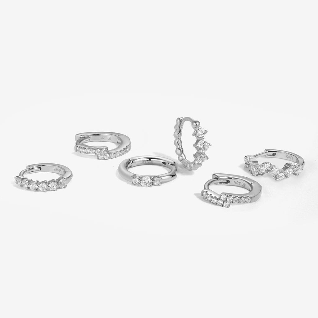 Tate 6-piece earring set